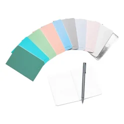 Poppin Mini Medley Pocket Notebook, 3.5" x 5", College Ruled, 32 Sheets, Assorted Colors, 10/Set (104452-US) Online