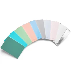 Poppin Mini 1-Subject Pocket Notebook, 3.5" x 5", Narrow Ruled, 32 Sheets, Assorted Colors, 10/Set (104452) Clearance