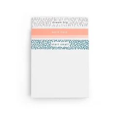 Poppin Notepads, Ruled, Assorted Colors, 80 Sheets/Pad, 3 Pads/Pack (108242) Best