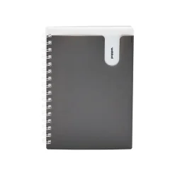 Poppin Pocket Notebook, 8.5" x 6", College Ruled, 80 Sheets, (104436) Dark Gray Outlet