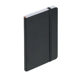 Poppin Professional Notebooks, 3.5" x 5.5", College Ruled, 96 Sheets, Black, 25/Set (104141) Discount