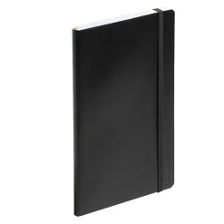 Poppin Professional Notebooks, 5" x 8.25", Wide Ruled, 96 Sheets, Black, 25/Set (104124) Online