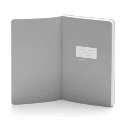 Poppin Professional Notebooks, 5" x 8.25", College Ruled, 96 Sheets, White (104336) Sale