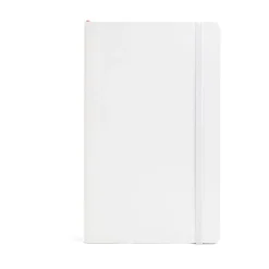 Poppin Professional Notebooks, 5" x 8.25", College Ruled, 96 Sheets, White (104336) Sale
