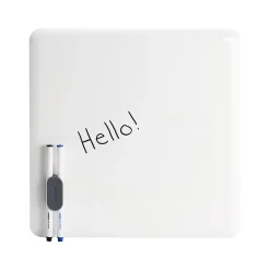 New Steel Dry-Erase Whiteboard, 12.5" x 12.5" (105086) Dry Erase