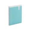 Poppin 1-Subject Notebooks, 8.5" x 11", College Ruled, 80 Sheets, Blue (102043) New
