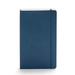 Poppin Subject Notebooks, 5" x 8.25", College Ruled, 86 Sheets, Blue, 28/Carton (100358-MC) Sale