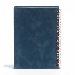 Poppin Velvet 1-Subject Professional Notebooks, 6" x 8.25", Dotted, 40 Sheets, Blue (106162) Best