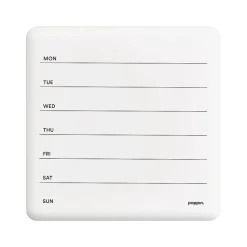 Best Weekly Dry-Erase Whiteboard, 1' x 1' (108723) Dry Erase