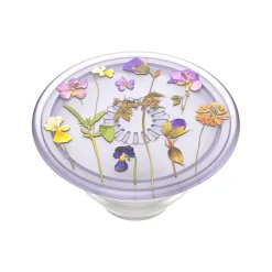 PopSockets PlantCore Cell Phone Grip, Translucent Purple Fields (806198)