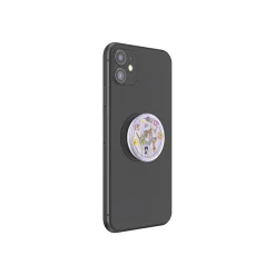 PopSockets PlantCore Cell Phone Grip, Translucent Purple Fields (806198)
