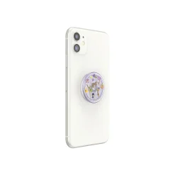 PopSockets PlantCore Cell Phone Grip, Translucent Purple Fields (806198)