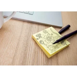 100% Recycled Paper Super Sticky Notes, 3