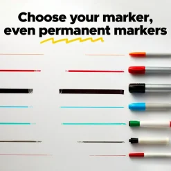 Hot Easy Erase Adhesive Dry-Erase Whiteboard, 3' x 2' (FWS3X2) Dry Erase