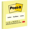 Best Notes, 3" x 3", Canary Collection, 100 Sheet/Pad (654 YW) Post-It Notes