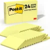 Sale Notes, 3" x 5", Canary Collection, 90 Sheet/Pad, 24 Pads/Pack (65524VADB) Post-It Notes