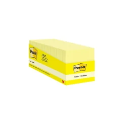 Clearance Notes, 3" x 3", Canary Collection, 90 Sheet/Pad, 24 Pads/Pack (65424CP) Sticky Notes