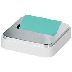 New Pop-Up Dispenser for 3" x 3" Notes, Metallic/White (STL-330-W) Pop-Up Dispensers