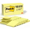 Sale Pop-up Notes, 3" x 3", Canary Collection, 100 Sheet/Pad, 12 Pads/Pack (R330-YW) Sticky Notes