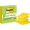 Pop-up Notes, 3" x 3", Jaipur Collection, 100 Sheet/Pad, 3 Pads/Pack (3301-3AU-FF) Post-It Notes