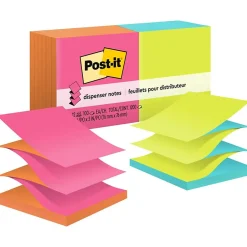 Clearance Pop-up Notes, 3" x 3", Poptimistic Collection, 100 Sheet/Pad, 12 Pads/Pack (R330NALT) Sticky Notes