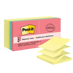 Discount Pop-up Notes, 3" x 3", Poptimistic Collection, 100 Sheet/Pad, 14 Pads/Pack (R33014YWM) Post-It Notes