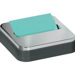 Discount ® Pop-up Notes Dispenser for 3" x 3" notes, Black with Steel Top (STL-330-B) Pop-Up Dispensers