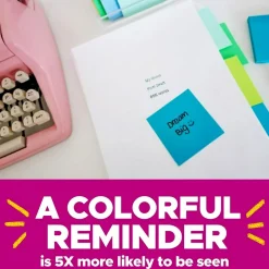 Hot Recycled Super Sticky Notes, 4