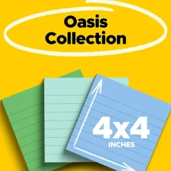 Hot Recycled Super Sticky Notes, 4