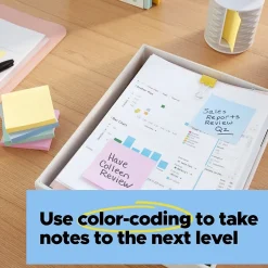 Hot Recycled Super Sticky Notes, 3