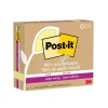 Sale Recycled Super Sticky Notes, 3" x 5", Canary Collection, 70 Sheet/Pad, 12 Pads/Pack (655R-12SSCY) Post-It Notes
