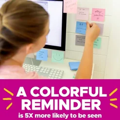 Outlet Recycled Super Sticky Notes, 3