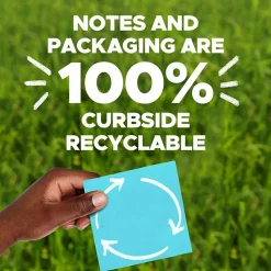 Outlet Recycled Super Sticky Notes, 3