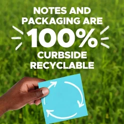 Clearance Recycled Super Sticky Notes, 3