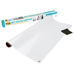 Hot ® Super Sticky Dry Erase Surface, 3' x 4' (DEF4x3) Dry Erase