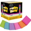 Online Super Sticky Notes, 3" x 3", Assorted Collection, 45 Sheet/Pad, 15 Pads/Pack (654-15SSCP) Post-It Notes