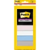 Discount Super Sticky Notes, 3" x 3", Assorted Collection, 45 Sheet/Pad, 5 Pads/Pack (3321-5SSNE) Post-It Notes