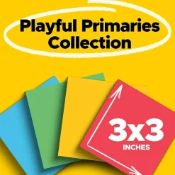 Online Super Sticky Notes, 3" x 3", Collection, 70 Sheet/Pad, 24 Pads/Pack (65424SSANCP) Sticky Notes