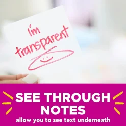 Clearance Transparent Notes, 2.8