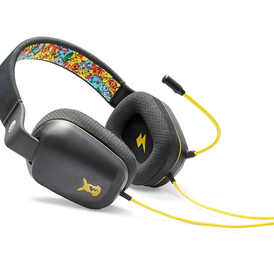 PowerA Pokemon: Kanto Friends NSGP0139-01 Headset for Nintendo Switch, Wired, Black* Gaming Headsets