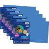 Hot Prang® Construction Paper, Blue, 12" x 18", 50 Sheets Per Pack, 5 Packs (PAC7407-5) Construction Paper