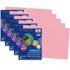 Outlet Prang® Construction Paper, Pink, 12" x 18", 50 Sheets Per Pack, 5 Packs (PAC7007-5) Construction Paper