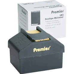 Premier Aqua Pad 8 oz. Fingertip Moistener, Black (LM3)* Finger Pads