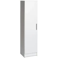 Outlet ™ 65" Elite Broom Cabinet, White (WEB-1664) Storage Cabinets