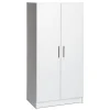 New ™ 65" Elite Wardrobe Cabinet, White Storage Cabinets