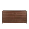 New 29" Monterey 6 Drawer Dresser, Cherry (CDC-6330-K) Storage Cabinets