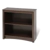 Hot ™ 2 Shelf Bookcase, Espresso (EDL-3229) Bookcases