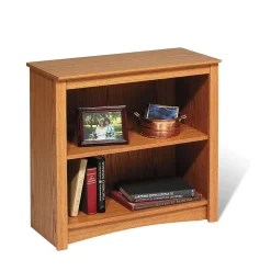 ™ 2 Shelf Bookcase, Oak Bookcases