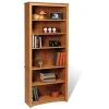 Online ™ 6 Shelf Bookcase, Oak Bookcases