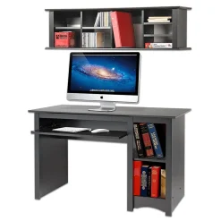 Clearance 48" W Computer Desk, Black (BDD-2948) Computer Desks